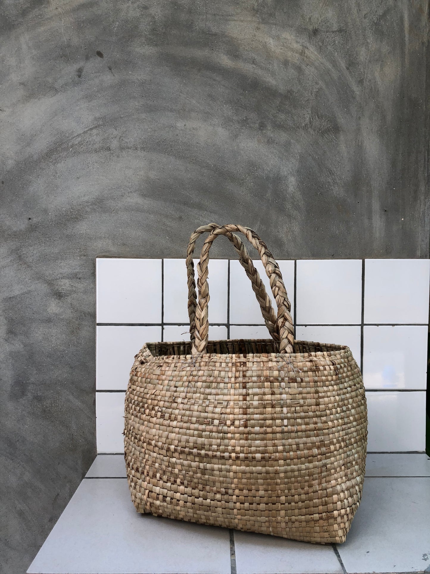 HAND-WOVEN BASKET