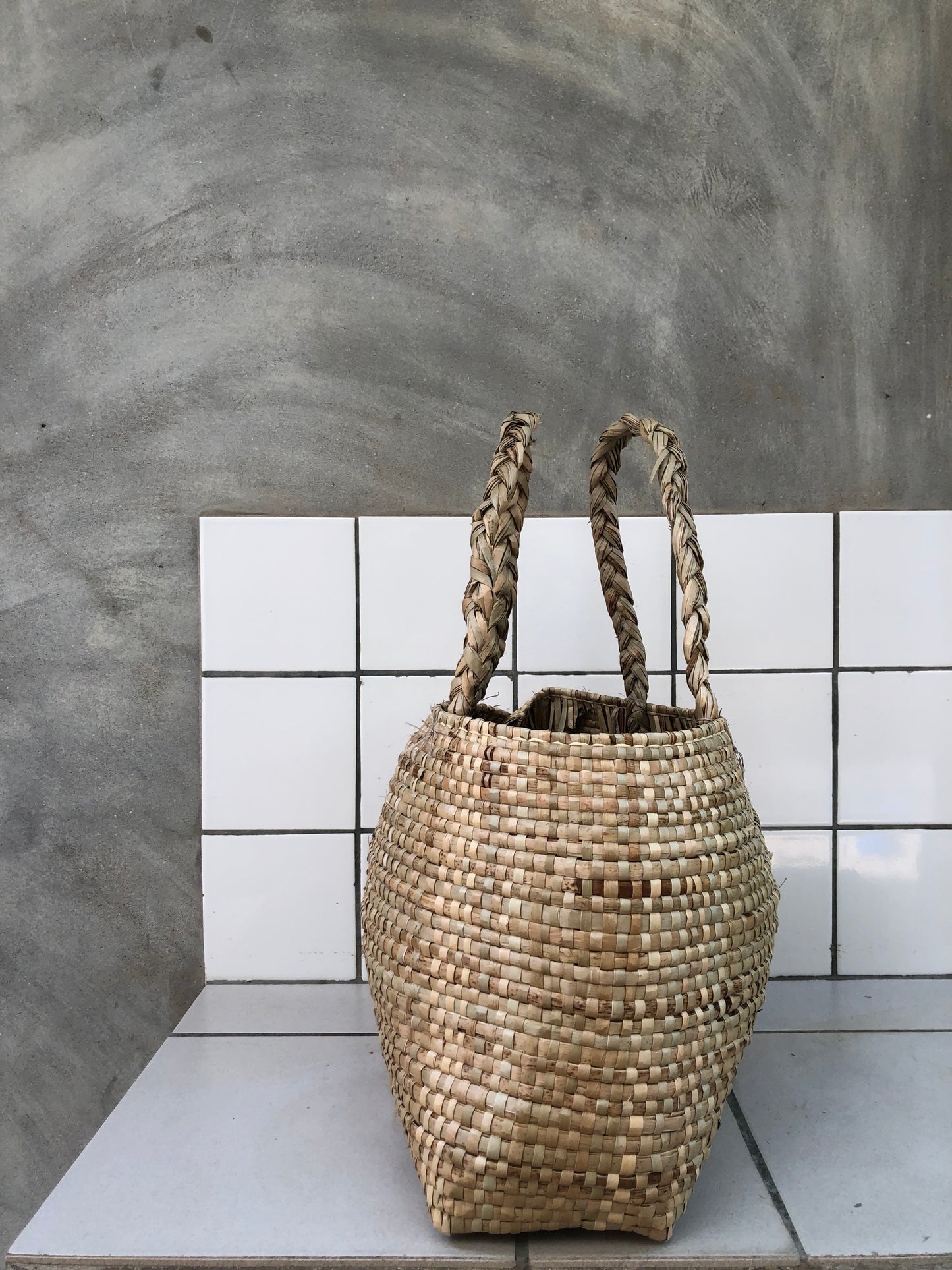 HAND-WOVEN BASKET