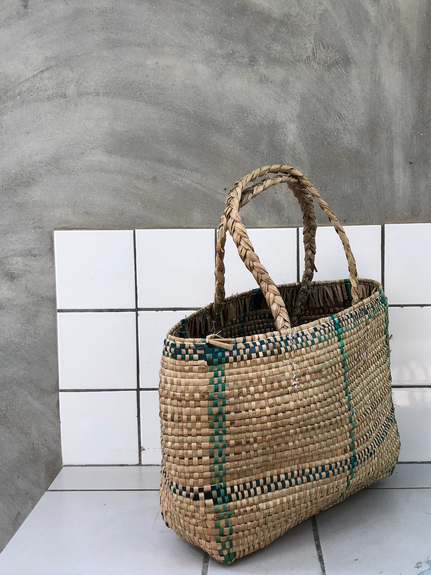 HAND-WOVEN BASKET