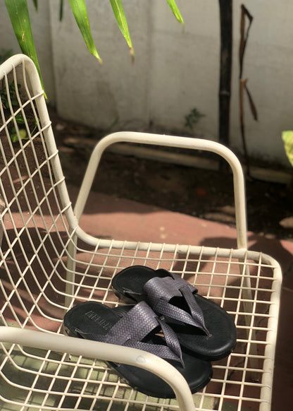 ISSILO , Sandales spartiate en cuir