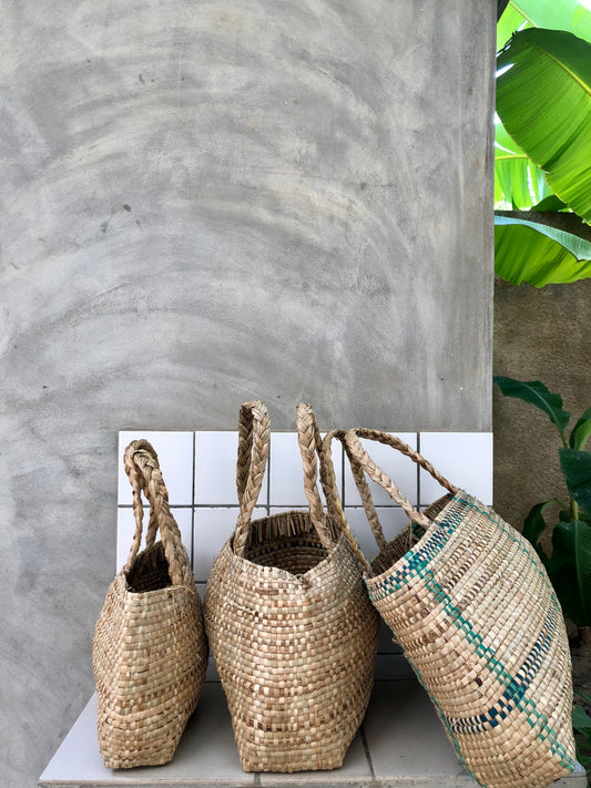 HAND-WOVEN BASKET