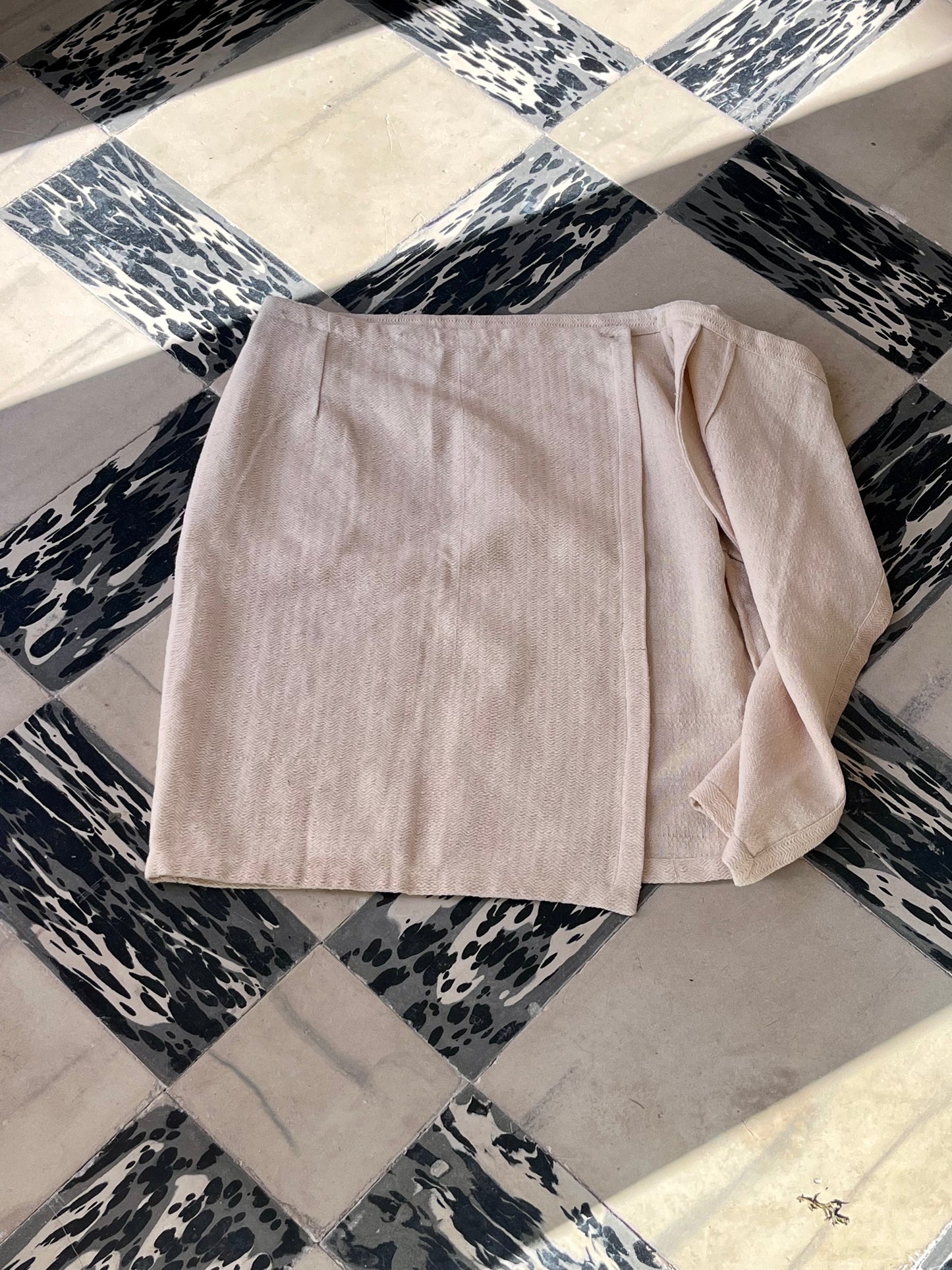 JUPE PORTEFEUILLE LILY EN COTON