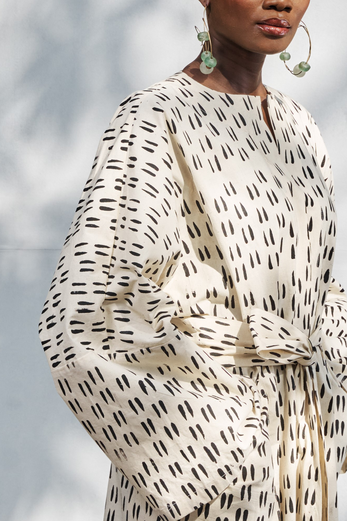 KIMONO MAXI THE ONE WHO LAUGH s2024-2025