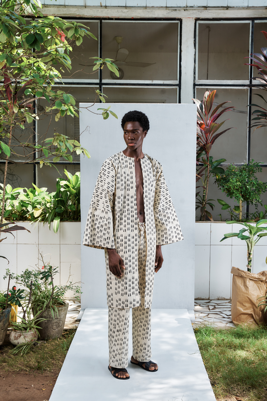 KIMONO MAXI THE ONE WHO LAUGH s2024-2025